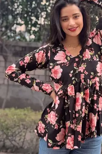 Cotton stunning fancy tunic top