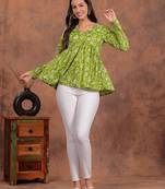 Cotton stunning fancy tunic top