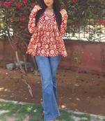 Cotton stunning fancy tunic top