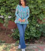 Cotton stunning fancy tunic top