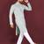 Unique cross pattern white thread embroidery with silver sequence work kurta pajama set