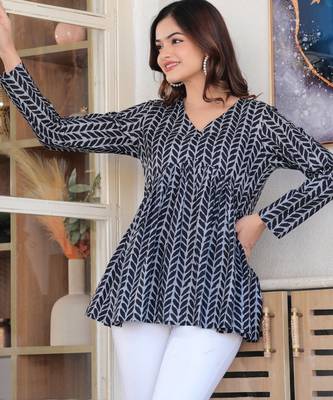 Cotton stunning fancy tunic top 3