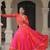 orange Gamthi work lehenga choli
