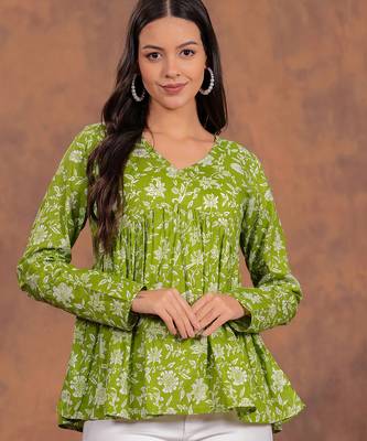 Cotton stunning fancy tunic top 3