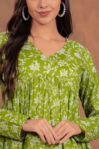 Cotton stunning fancy tunic top