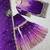 Purple Color Embroidered And Sequence Work Chinon Silk  Kurti Sharara Set