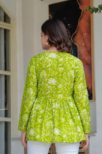 Cotton stunning fancy tunic top