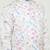 Ivory white with pastel floral print/bandi, kurta and pyjama/organic cotton
