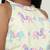 Butter yellow with carasouel print/lehenga with halter neck blouse