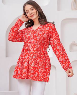 Cotton stunning fancy tunic top 1