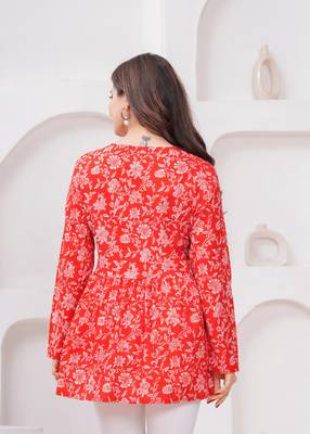 Cotton stunning fancy tunic top 3