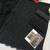 Black embroidered georgette semi-stitched palazzo style salwar suit