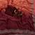 Orange Two Shaded Diamond zarkhan Work Silk blend Saree 