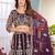 wine Designer Wedding Lehenga Choli