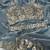 Sky Blue Sequins And Embroidered Lace Work Silk blend Saree