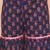 Blue printed cotton naaz kurti sharara set for girls