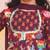 Wine printed cotton naaz kurti sharara set for girls