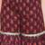 Wine printed cotton naaz kurti sharara set for girls