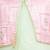 Pink-green embroidered silk kaanchi kurti dhoti set for girls