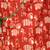 Maroon printed cotton jungle jam kurta pyjama set for boys