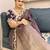 mauve shiny fendy satin silk blend saree