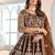 brown Designer Wedding Lehenga Choli