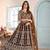 brown Designer Wedding Lehenga Choli