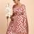 cream linen cotton saree with maroon pallu and contrast blouse piece