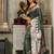 dark green pure kanjivaram silk blend saree 