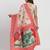 ethnic motif woven linen cotton saree with zari border