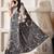 ethnic motif woven linen cotton saree with zari border