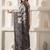 ethnic motif woven linen cotton saree with zari border