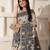 ethnic motif woven linen cotton saree with zari border