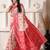 ethnic motif woven linen cotton saree with zari border