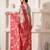 ethnic motif woven linen cotton saree with zari border