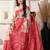 ethnic motif woven linen cotton saree with zari border