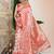 woven linen cotton saree with zari border