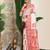 Premium woven linen cotton saree with traditional zari border elegant festive look perfect for durga puja sari