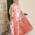 woven linen cotton saree with zari border