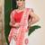 woven linen cotton saree with zari border