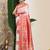 woven linen cotton saree with zari border