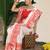 woven linen cotton saree with zari border