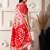 ethnic motif woven linen cotton saree with zari border