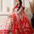 ethnic motif woven linen cotton saree with zari border