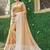 Brown linen cotton saree with intricate woven border contrast pallu