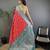 Pink silk blend paisley zari weaving banarasi saree with contrast border