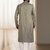 Mehandi cotton kurta churidar for mens