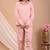 Cotton stripe coord set