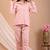 Cotton stripe coord set