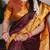green Poly Cotton Chex Saree with Zari Weaving